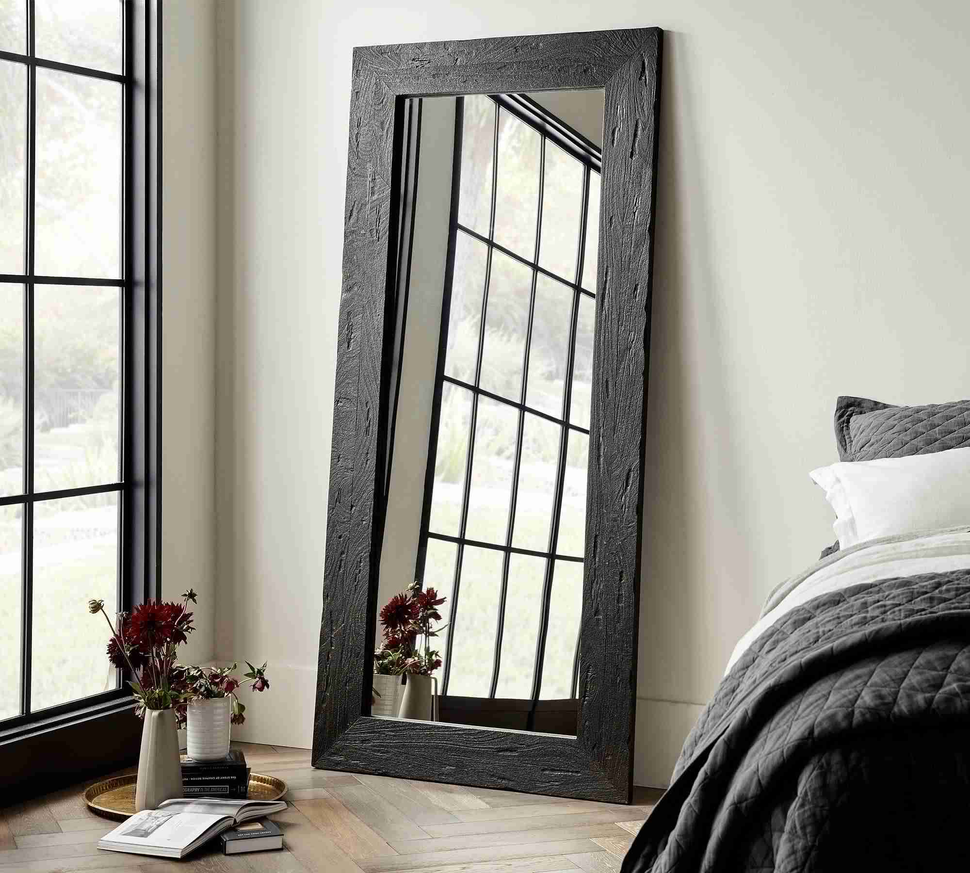 Bozeman Mango Wood Floor Mirror