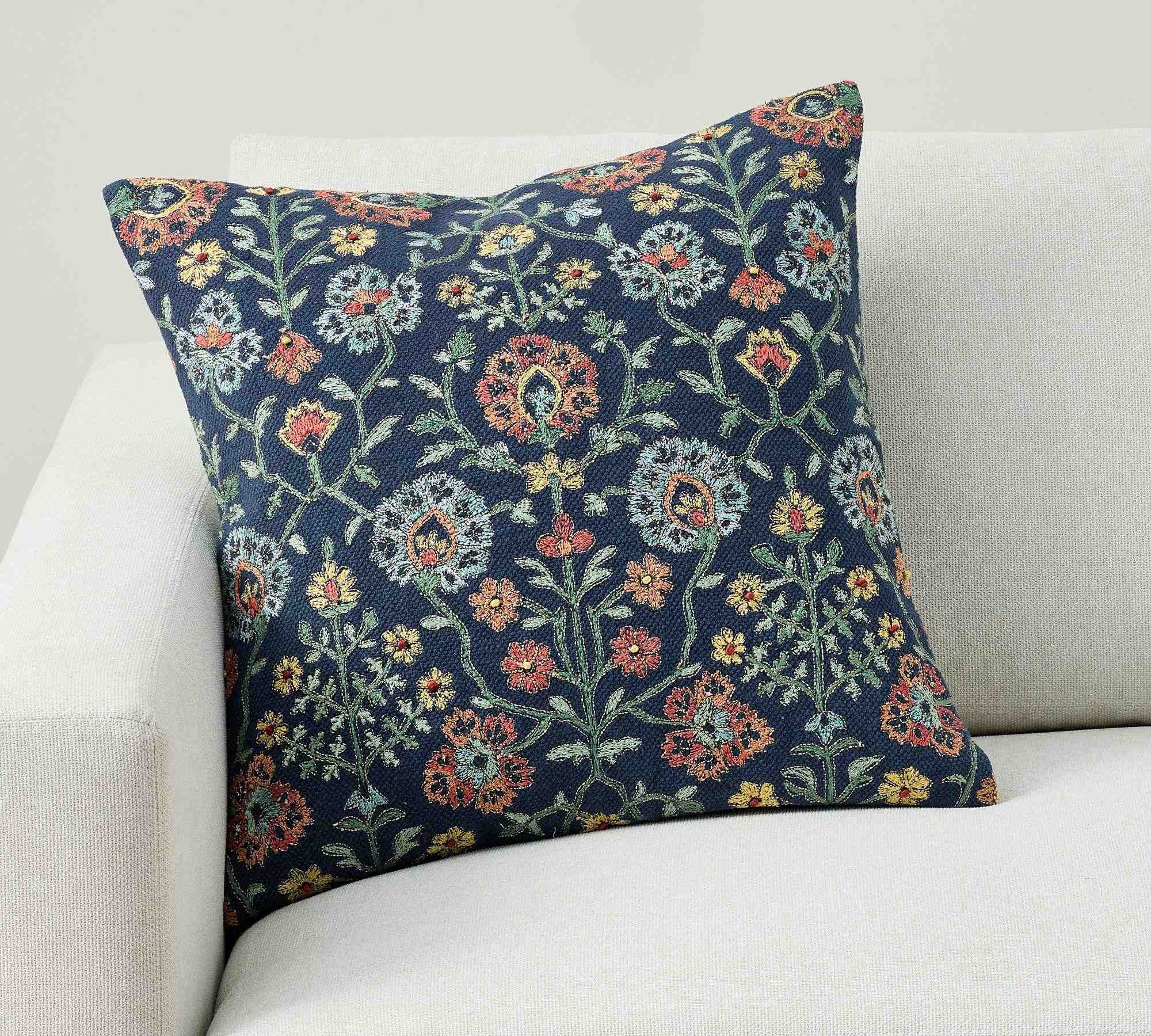Pottery Barn | Jannika Embroidered Pillow