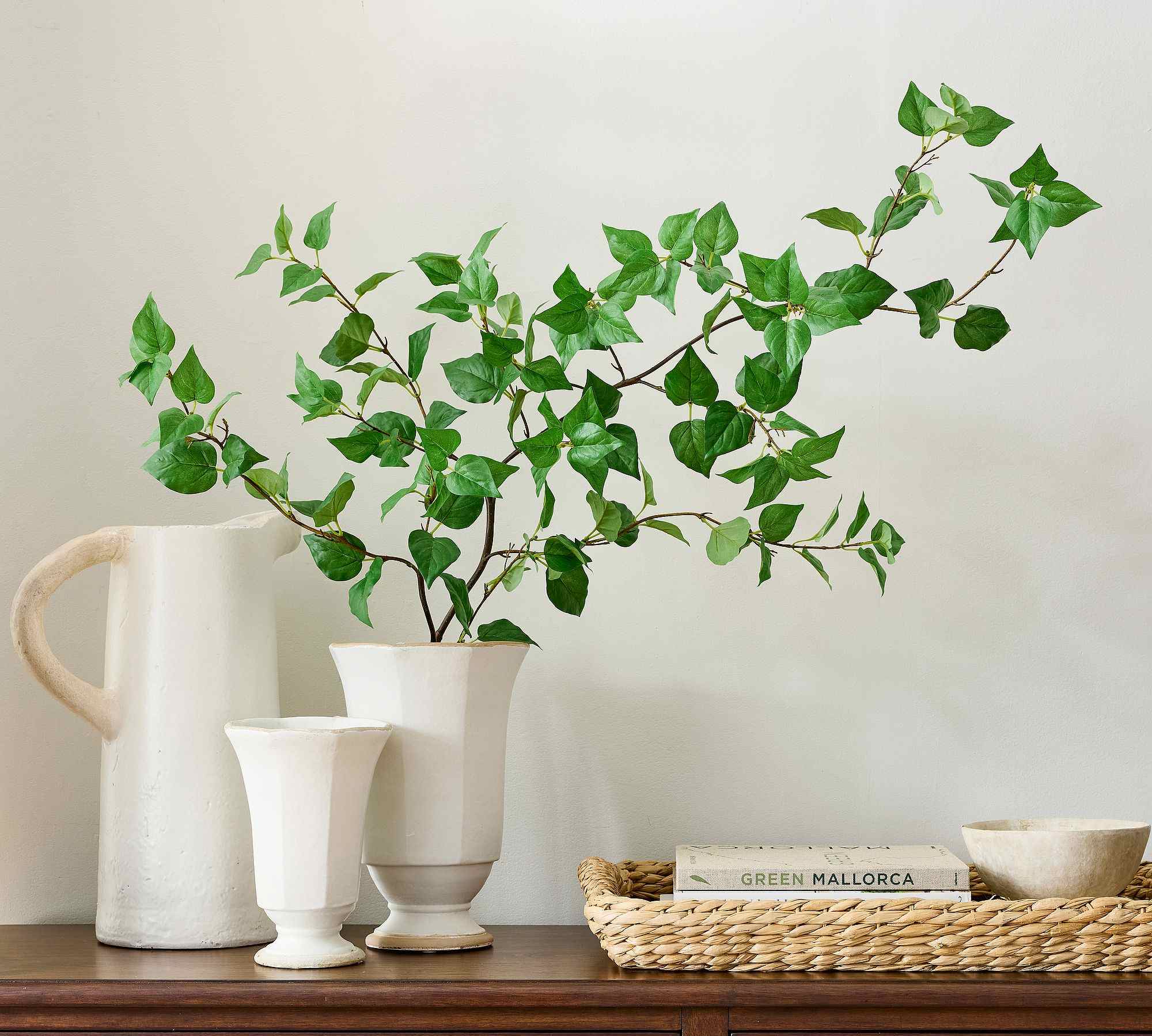 Pottery Barn | Faux Oversized Cluster Leaf Branch