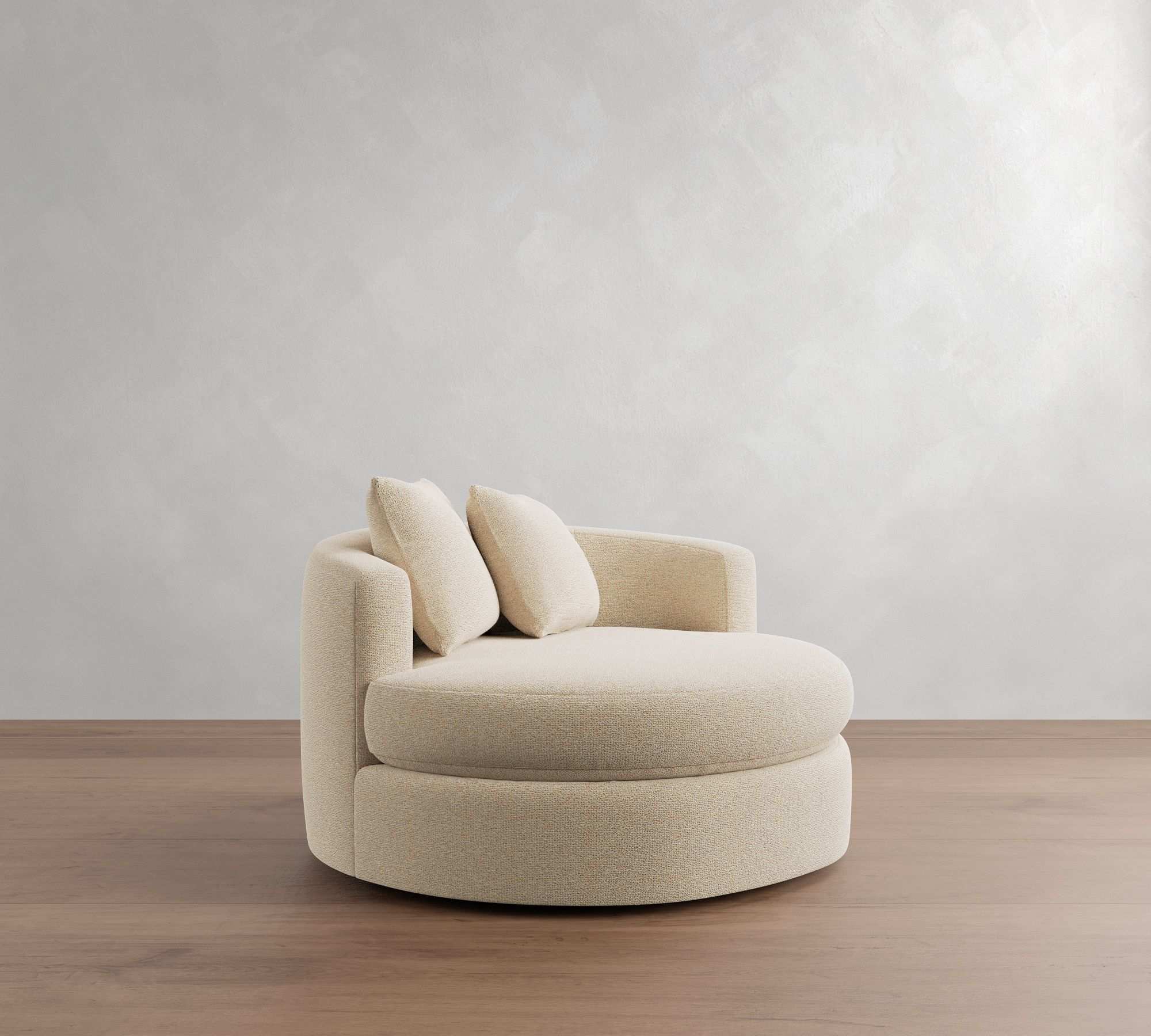 Pottery Barn | Balboa Upholstered Swivel Armchair (51")