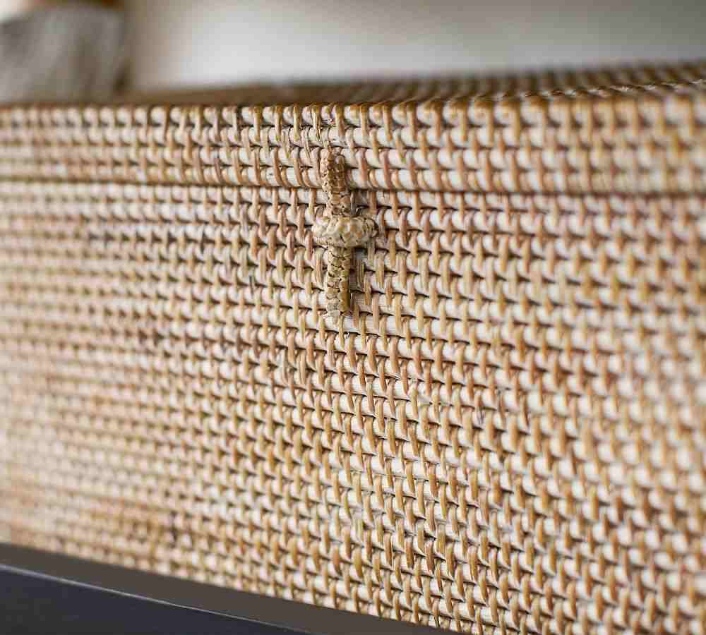 Tava Handwoven Rattan Bathroom Accessories