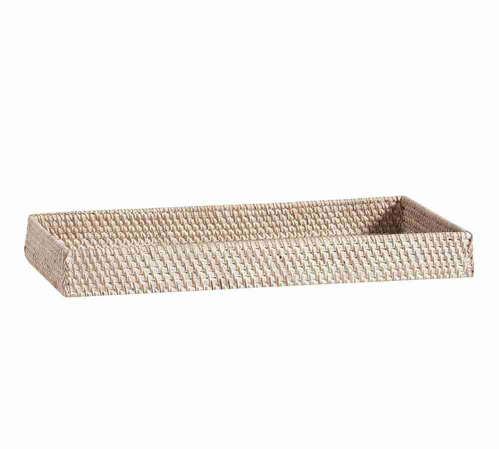 Tava Handwoven Rattan Bathroom Accessories