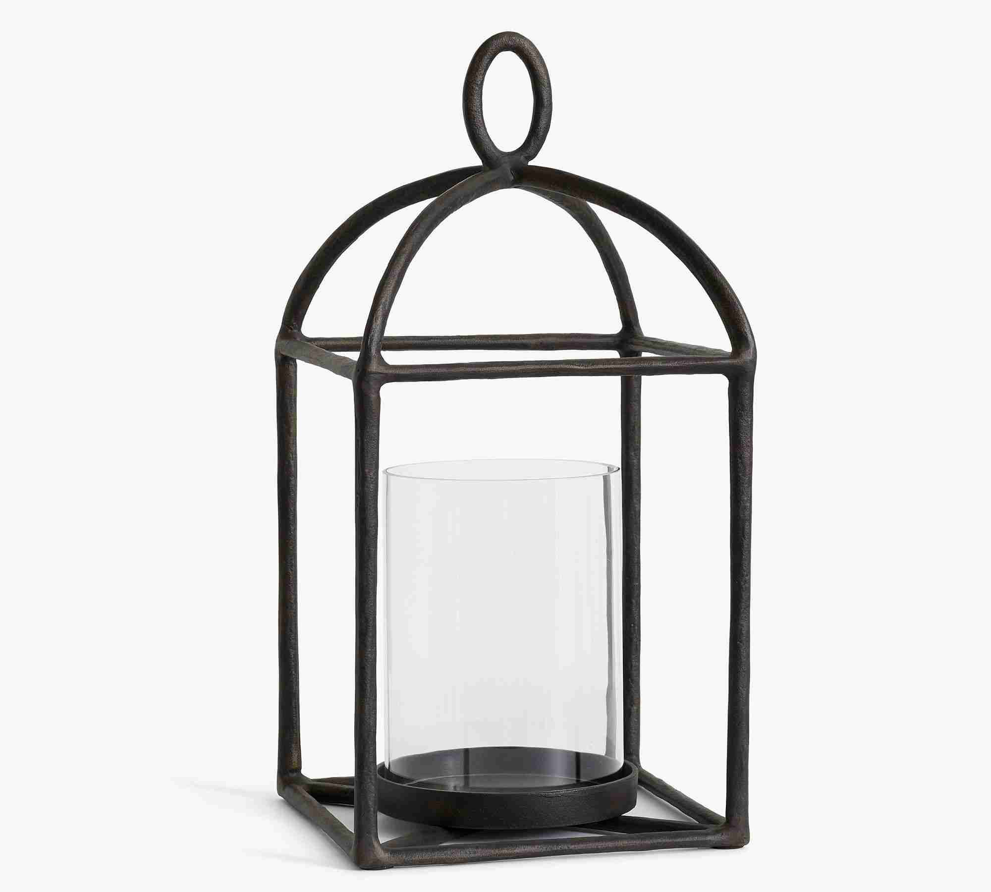 Fallon Forged Iron Indoor/Outdoor Lanterns