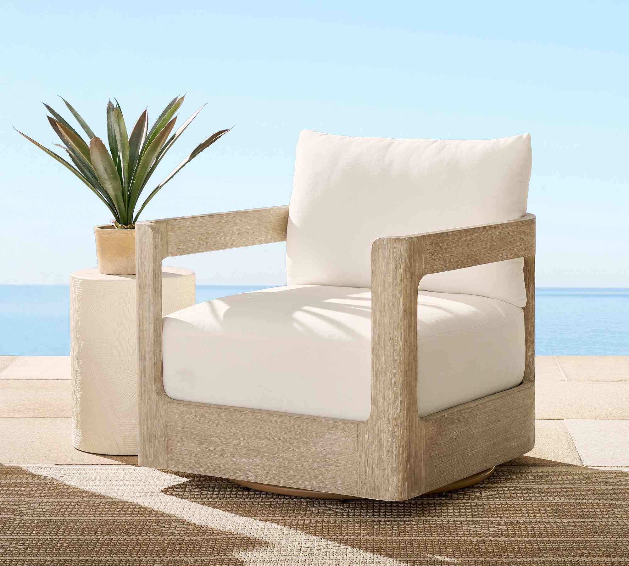 Pottery Barn | Aptos Outdoor Swivel Lounge Chair