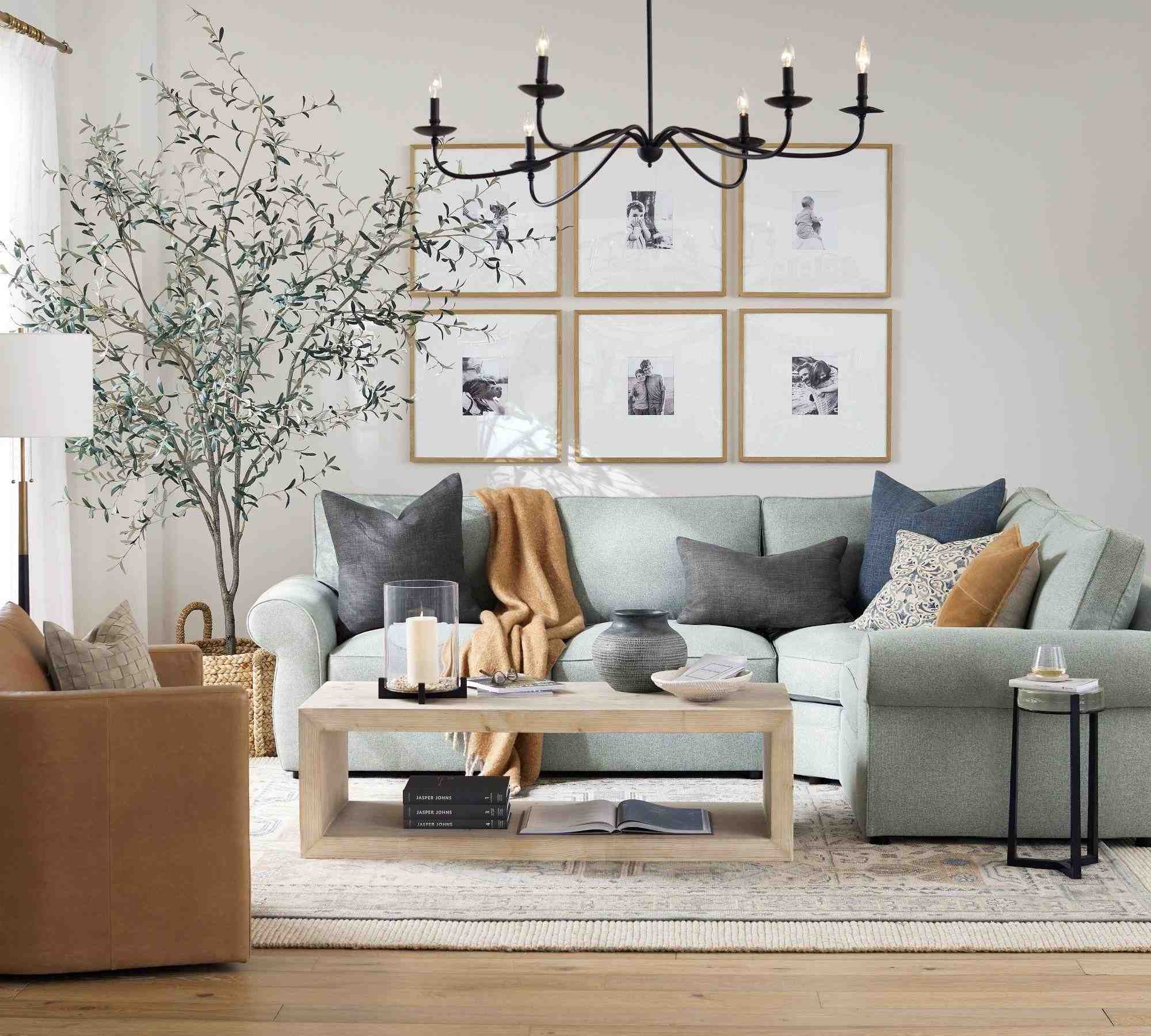 Faux Potted Olive Trees
