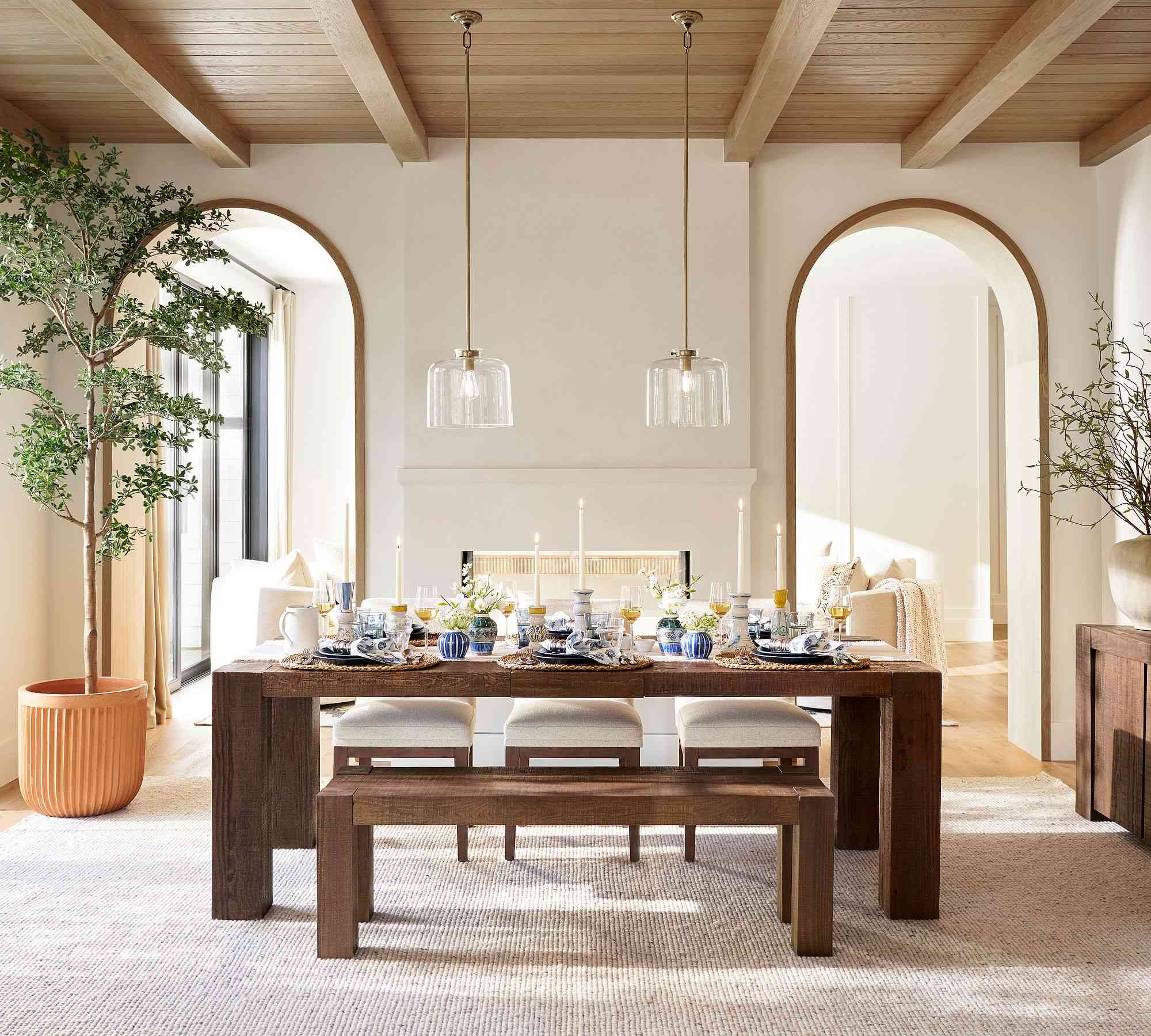 Rockport Dining Bench (56")