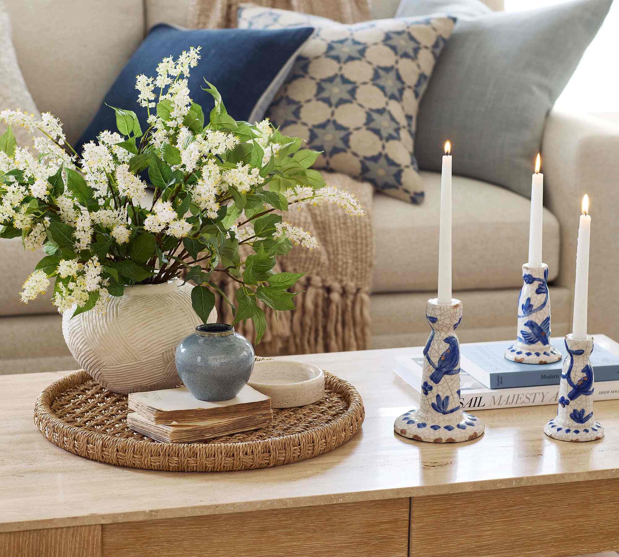 Montrose Ceramic Candleholder
