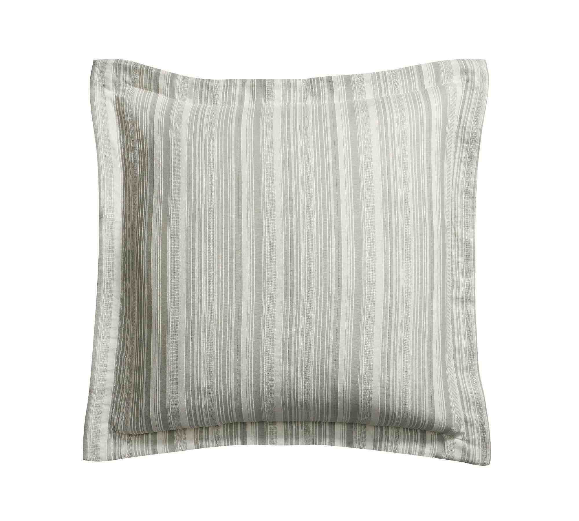 Beckett Yarn Dye Textured Striped Sham
