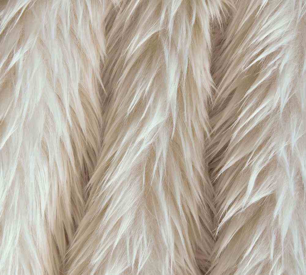Faux Real Fur Throw