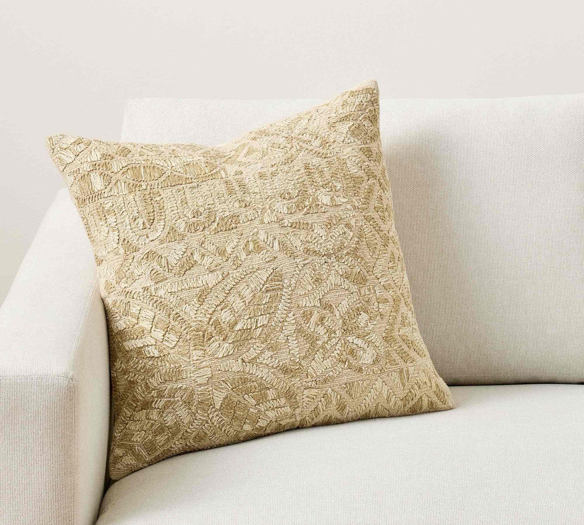 Cove Embroidered Pillow