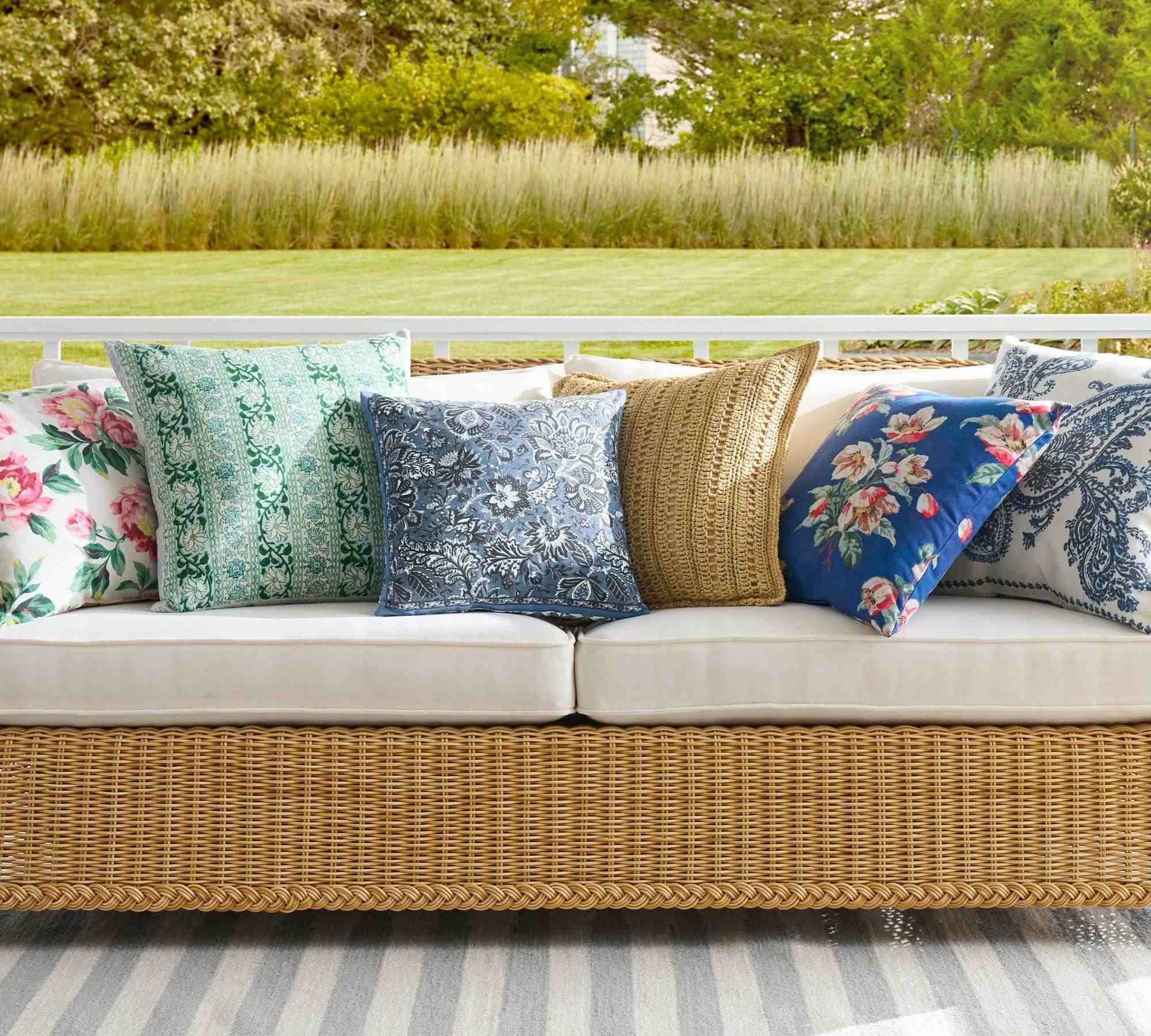 Cosmo Floral Outdoor Pillow