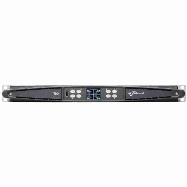 Powersoft T904 4-Channel Touring Power Amplifier with DSP and Dante (8000W) 2