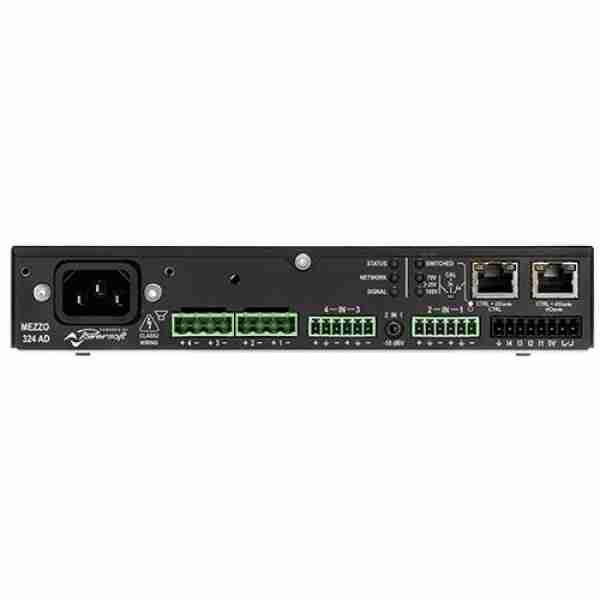 Powersoft Mezzo 324 AD 320W 4-Channel Compact DSP Amplifier with Dante 1