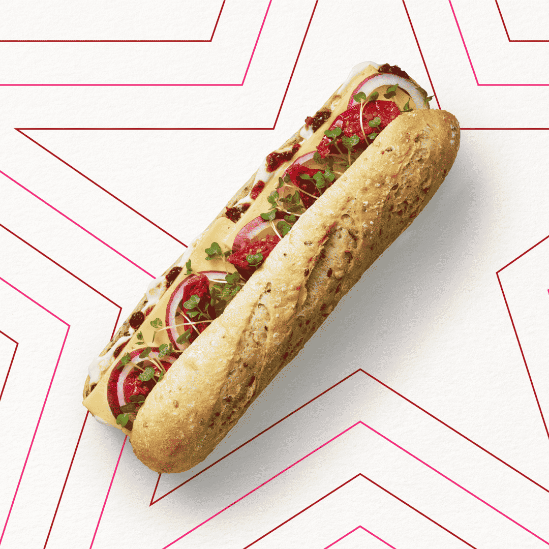 Posh Cheddar & Pret Pickle