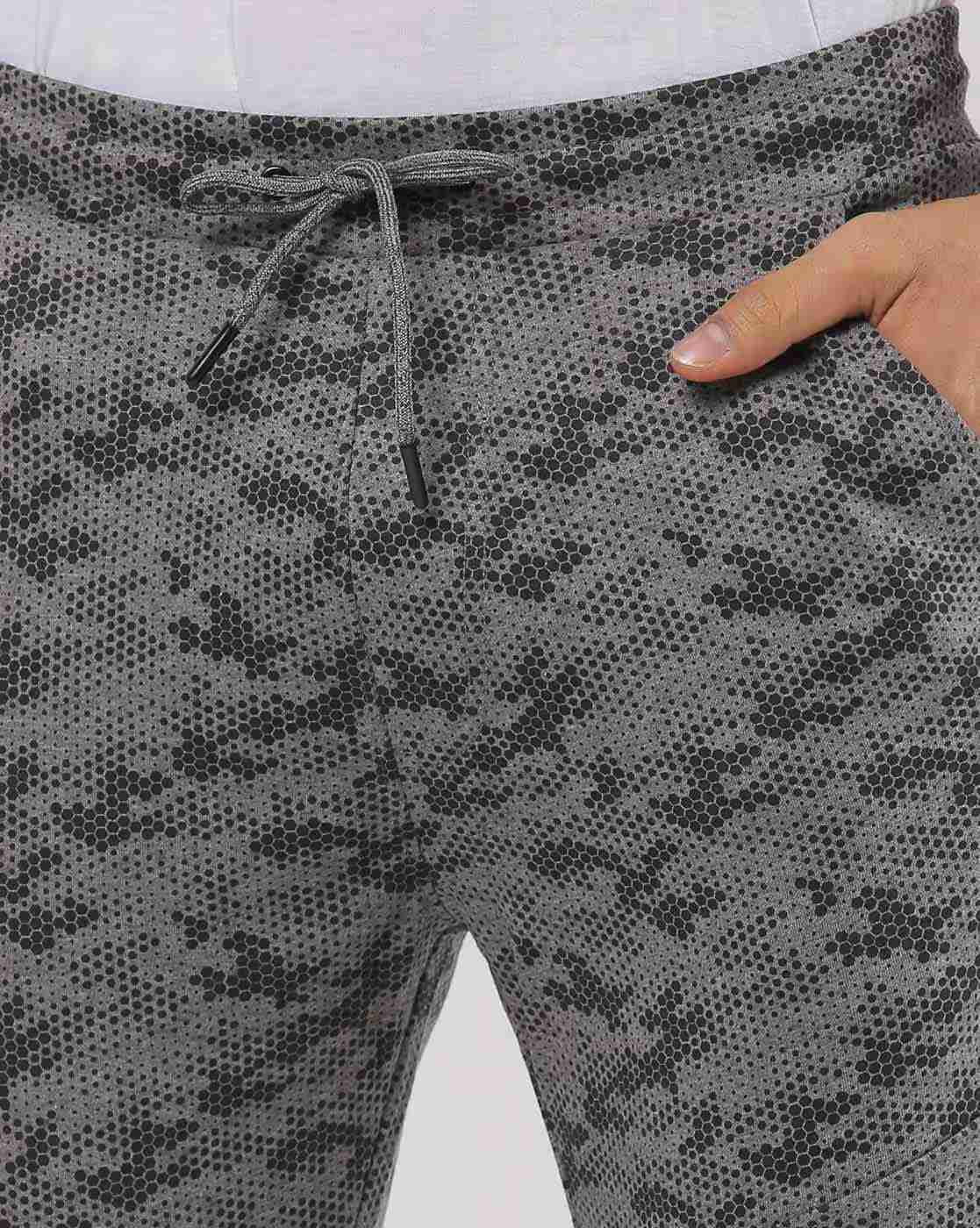 PROLINE | Men Camouflage Print Slim Fit Track Pants|3