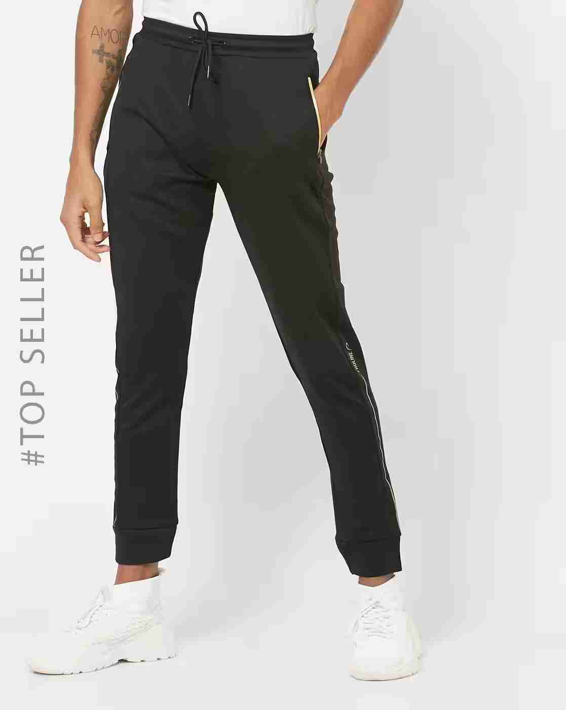 Drawstring Joggers with Zipper Pockets
