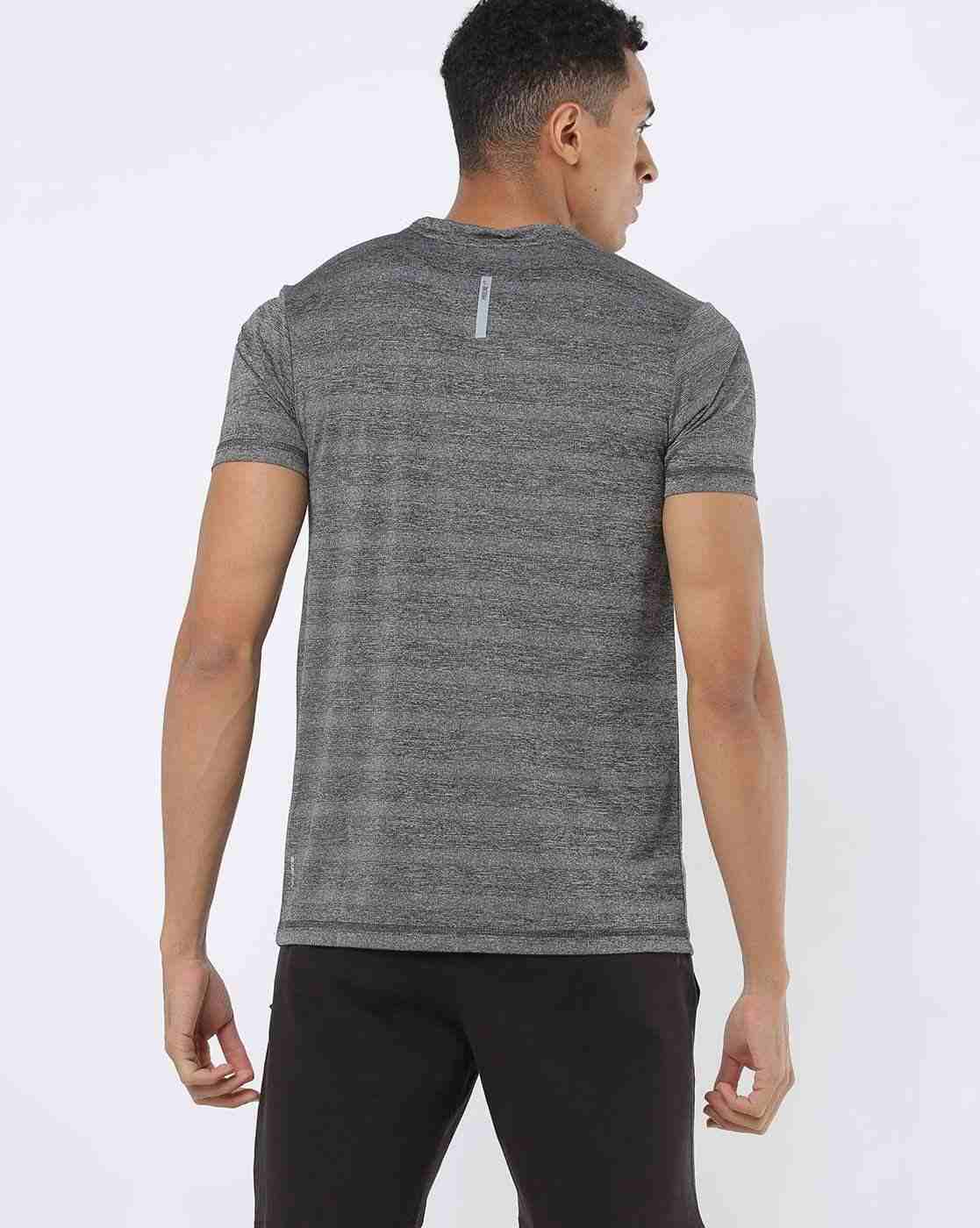 PROLINE | Striped Crew-Neck T-shirt with Branding