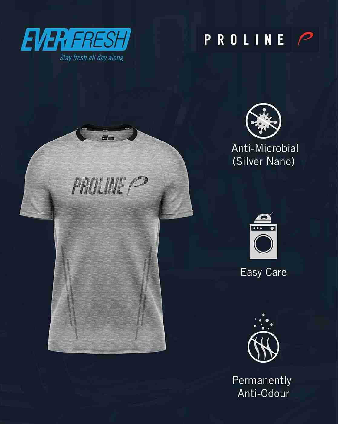 PROLINE | Regular Fit Micro Print Polo Shirt|4