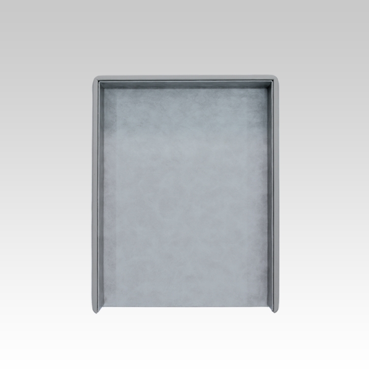 A4 Paper Tray / Letter Tray | Faux Leather | Moderno | Grey