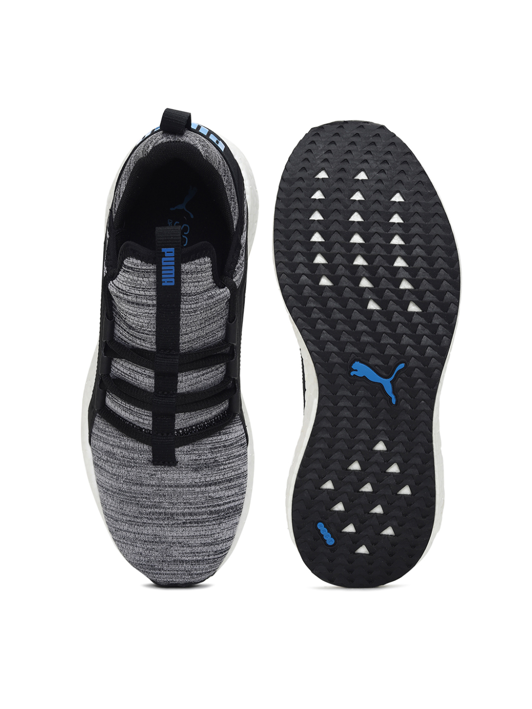 Mega Energy Heather Knit Kids Running Shoes