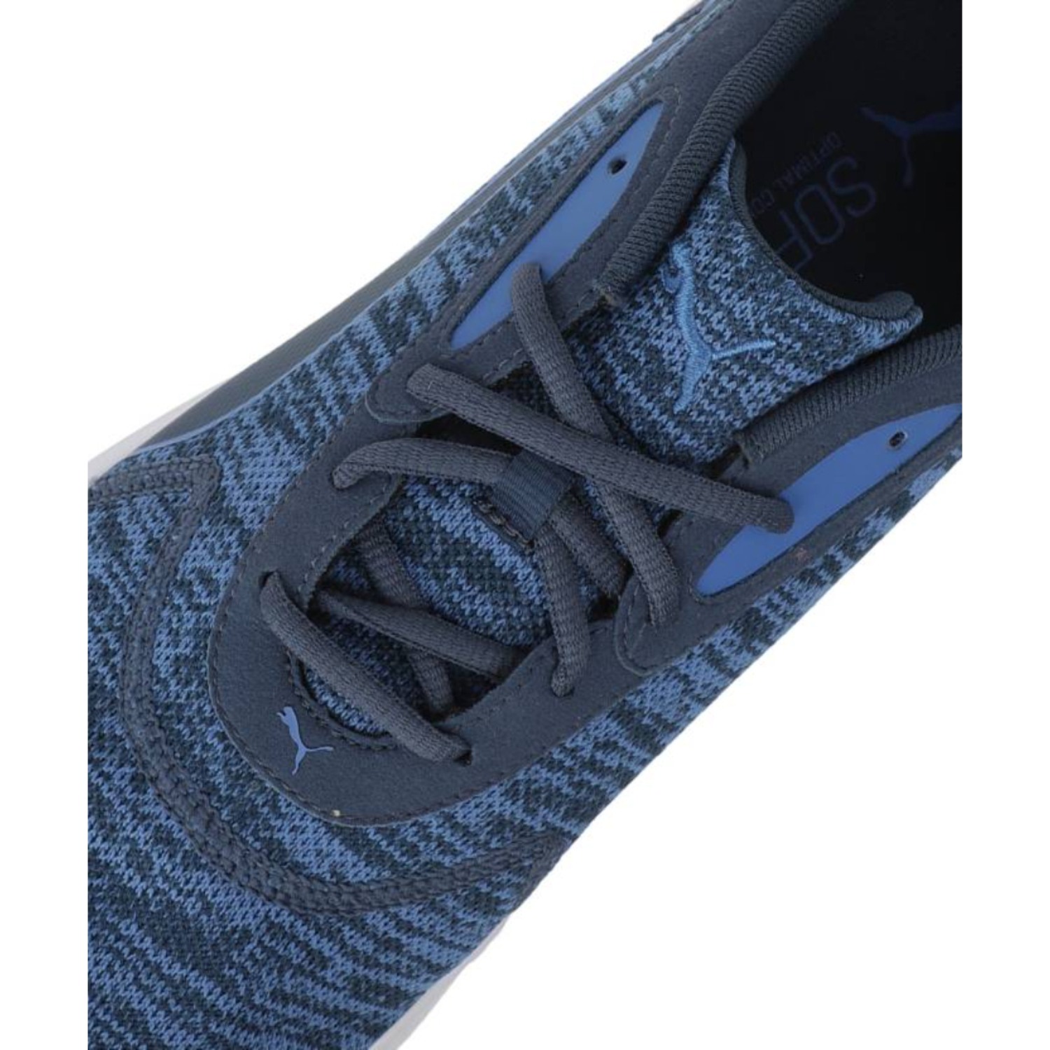 PUMA Men's Jaro Knit Dark Denim-Palace Blue Running Shoe