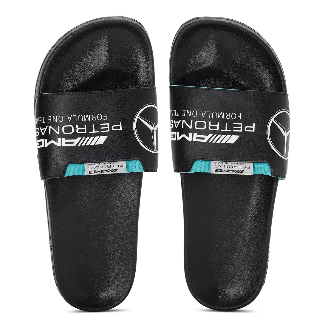 Mercedes AMG Petronas F1 Leadcat 2.0 Logo Unisex Slides