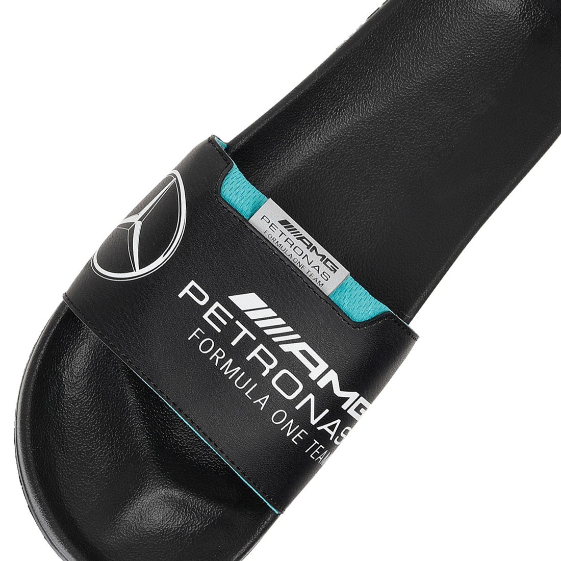 Mercedes AMG Petronas F1 Leadcat 2.0 Logo Unisex Slides