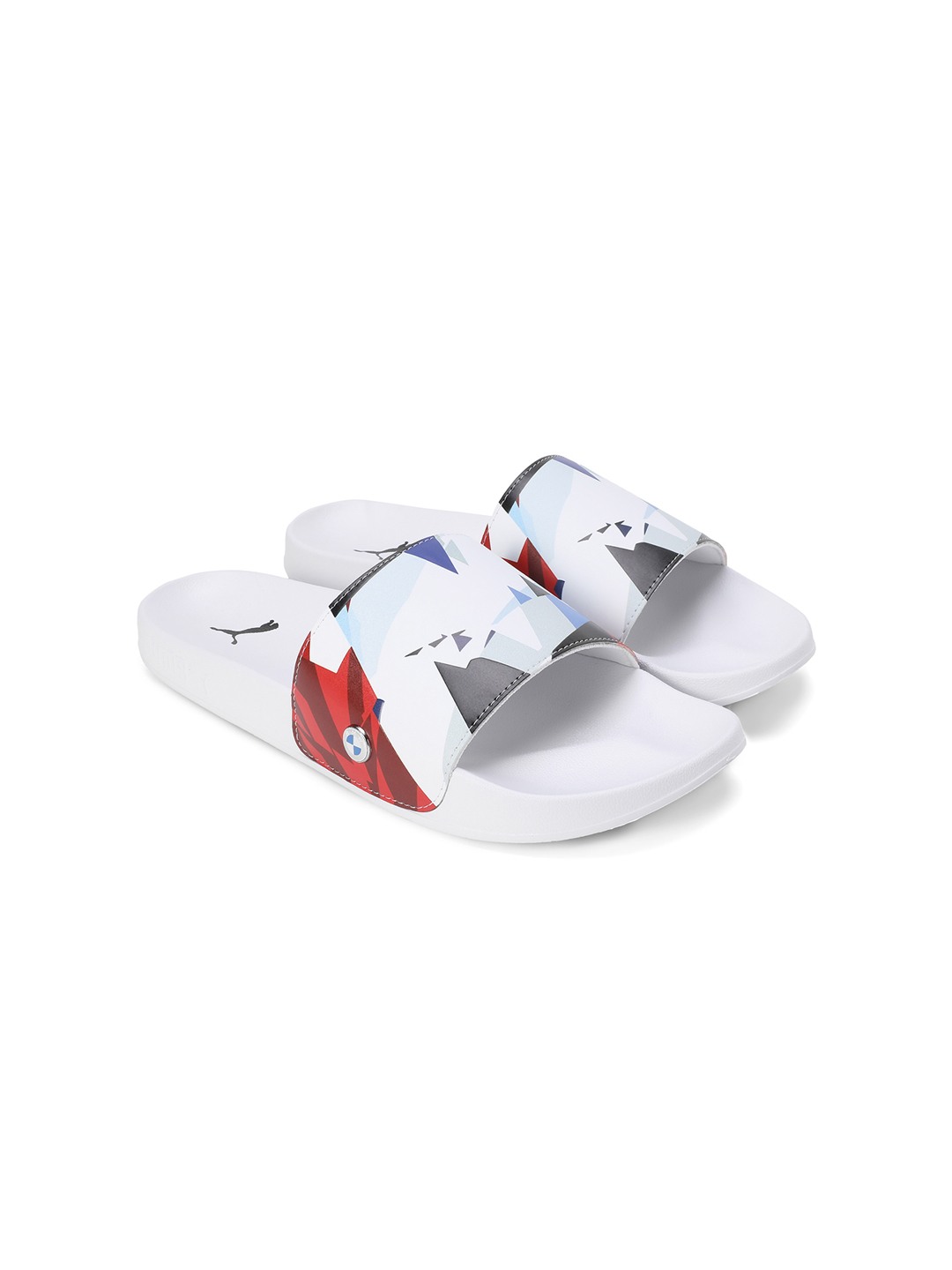 Men Bmw Mms Leadcat 2.0 Graphic White Slidders