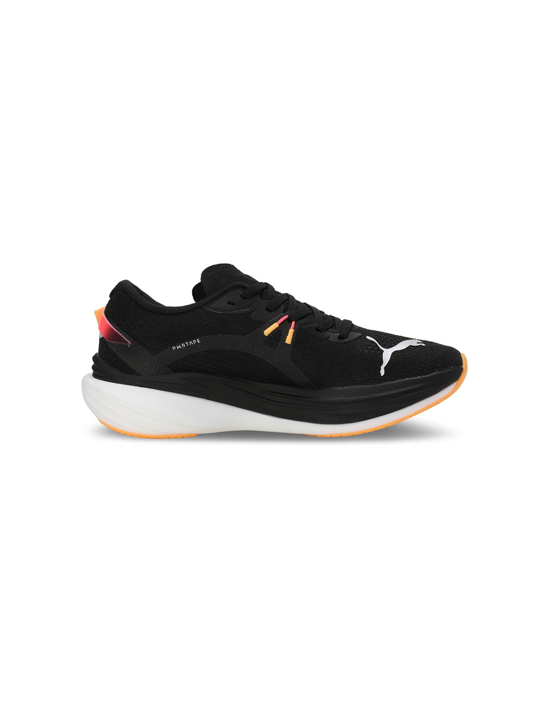 Men Deviate Nitro 3 Black-Yellow Running Shoes