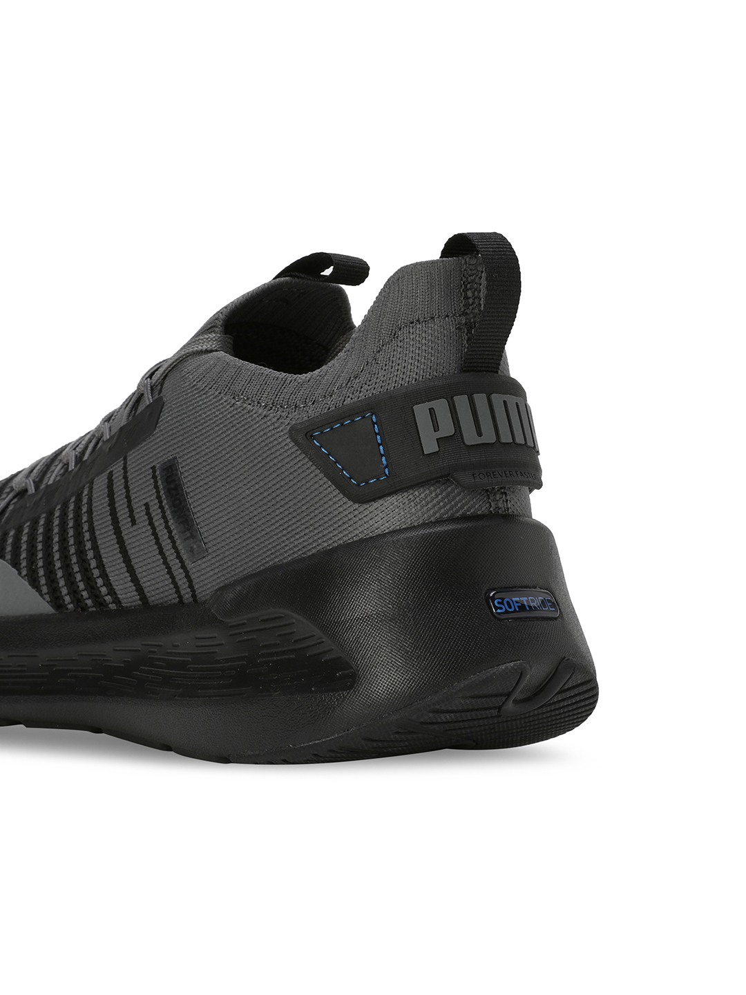 Men Softride Symmetry Fuzion Black-Dark Grey Running Shoes