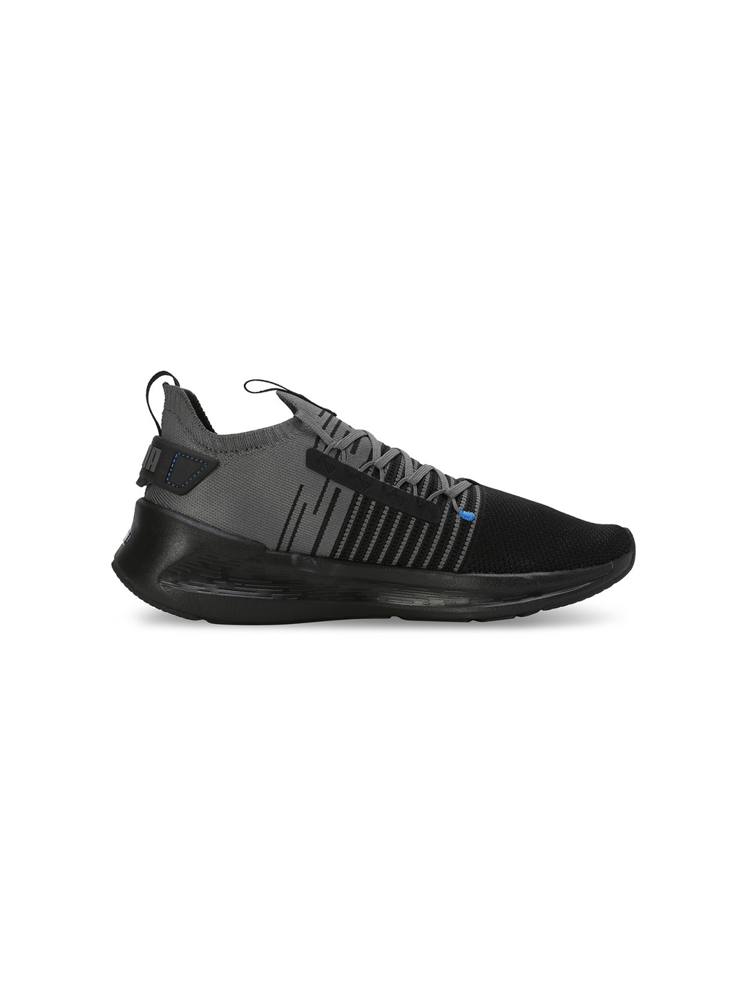 Men Softride Symmetry Fuzion Black-Dark Grey Running Shoes