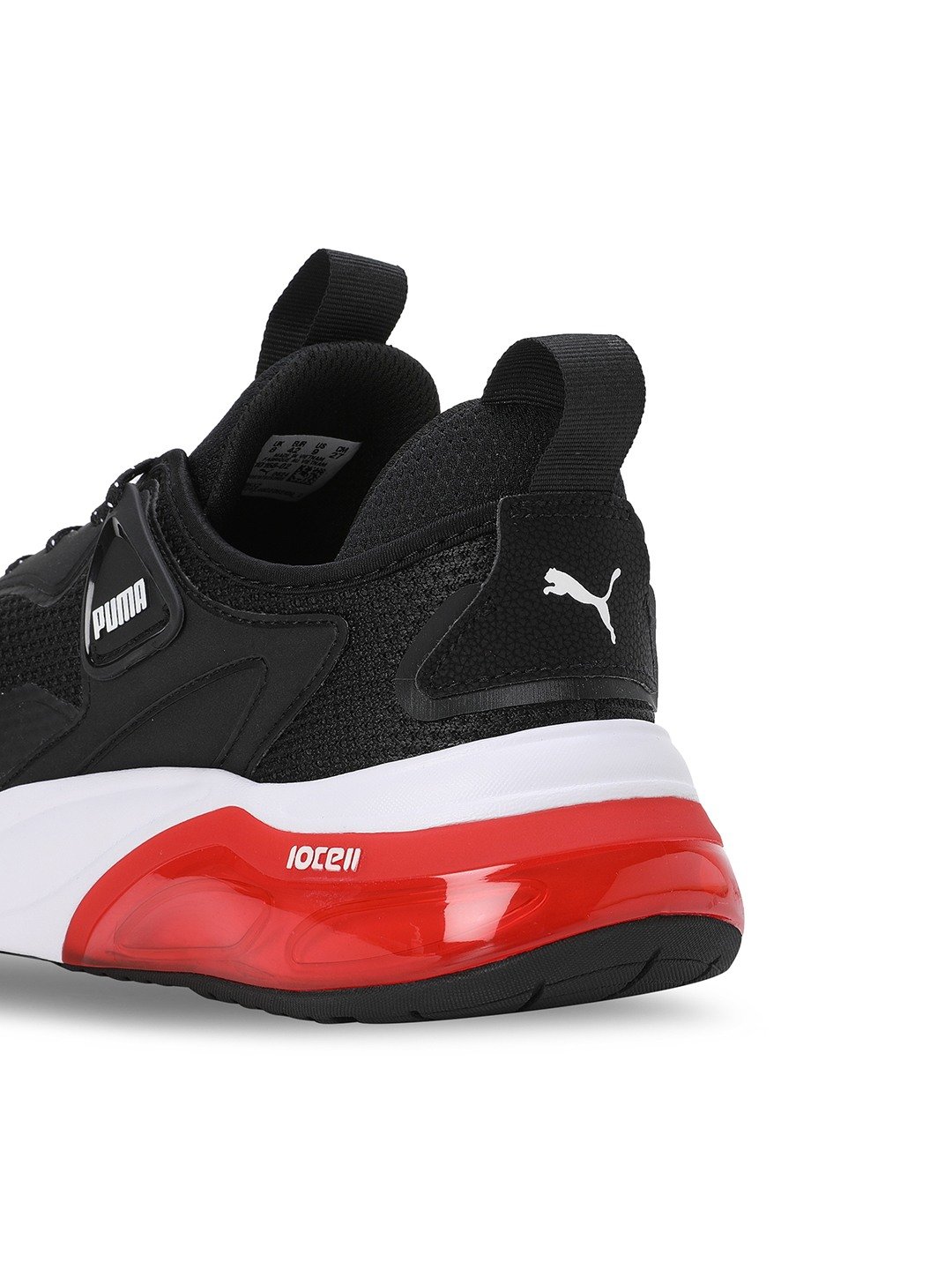 Men Cell Thrill Black-Red Running Shoes