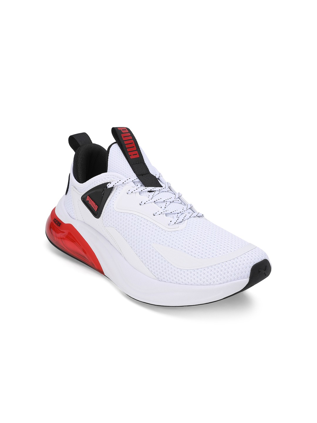 Men Cell Thrill White-Red Running Shoes