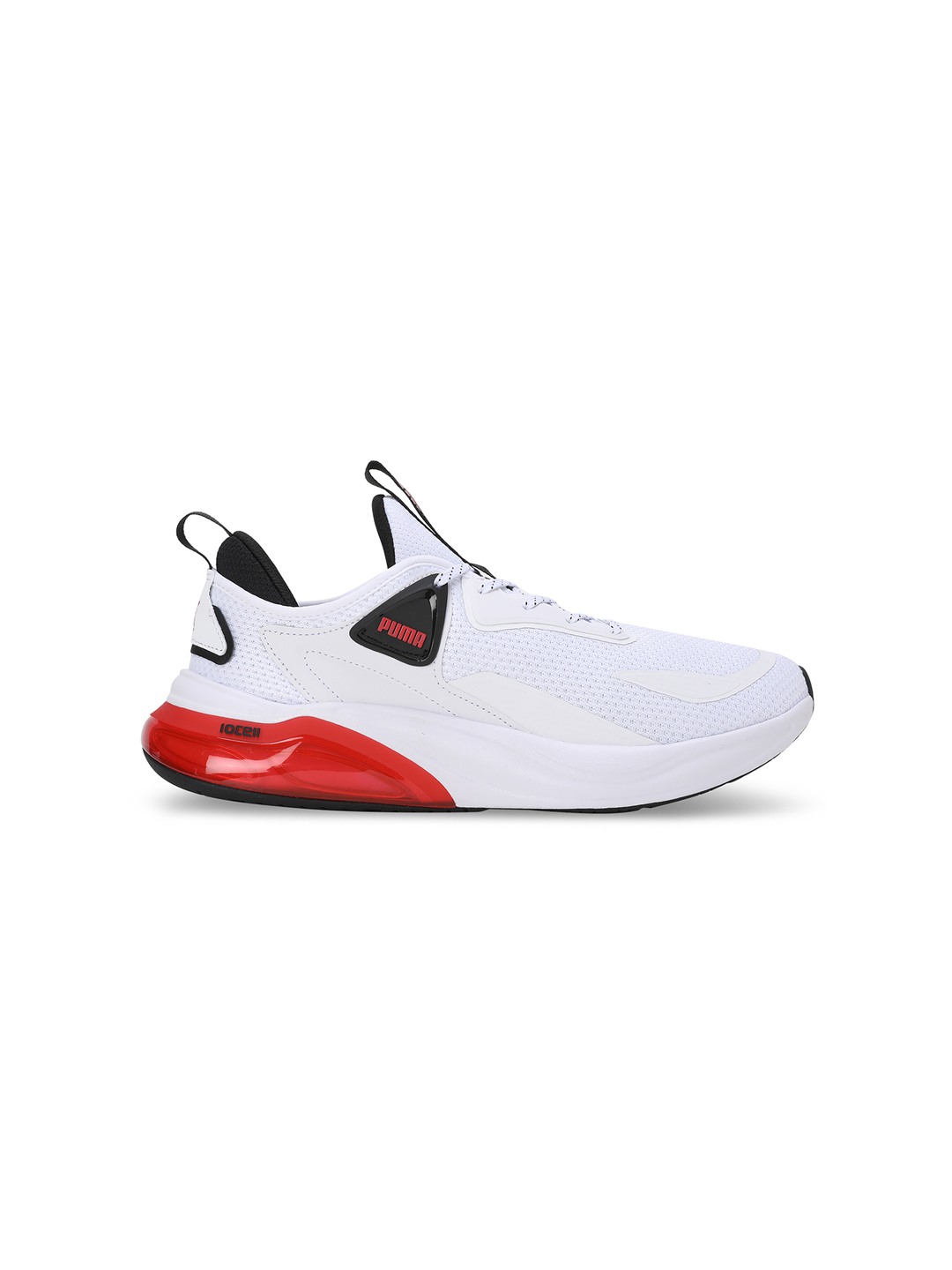 Men Cell Thrill White-Red Running Shoes