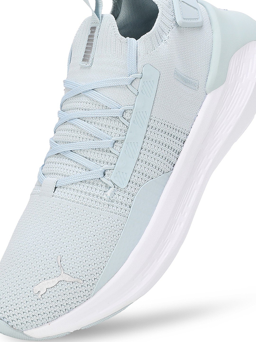 Women Softride Symmetry Fuzion Wn'S Light Blue Running Shoes