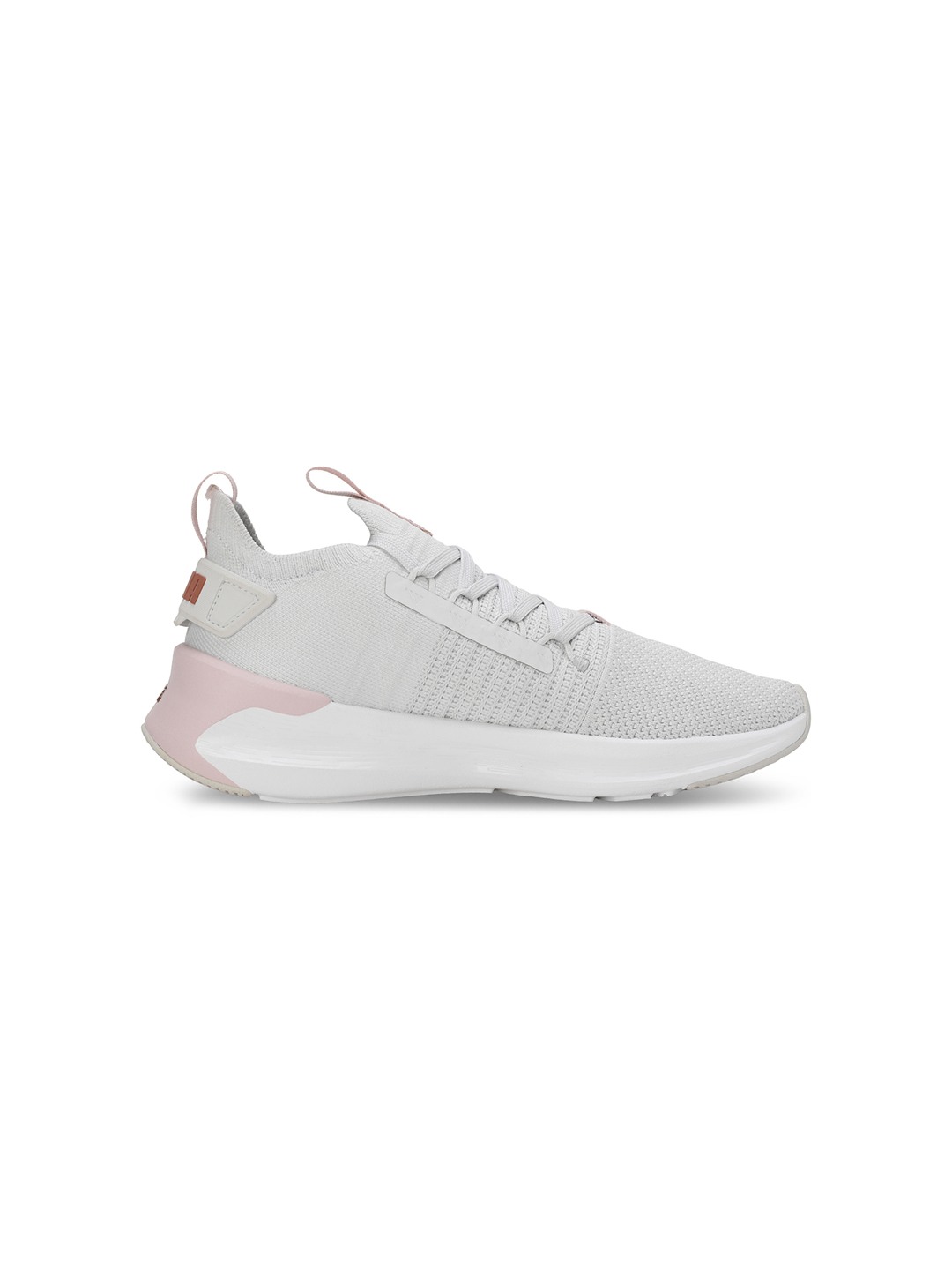 Women Softride Symmetry Fuzion White-Rosegold Running Shoes