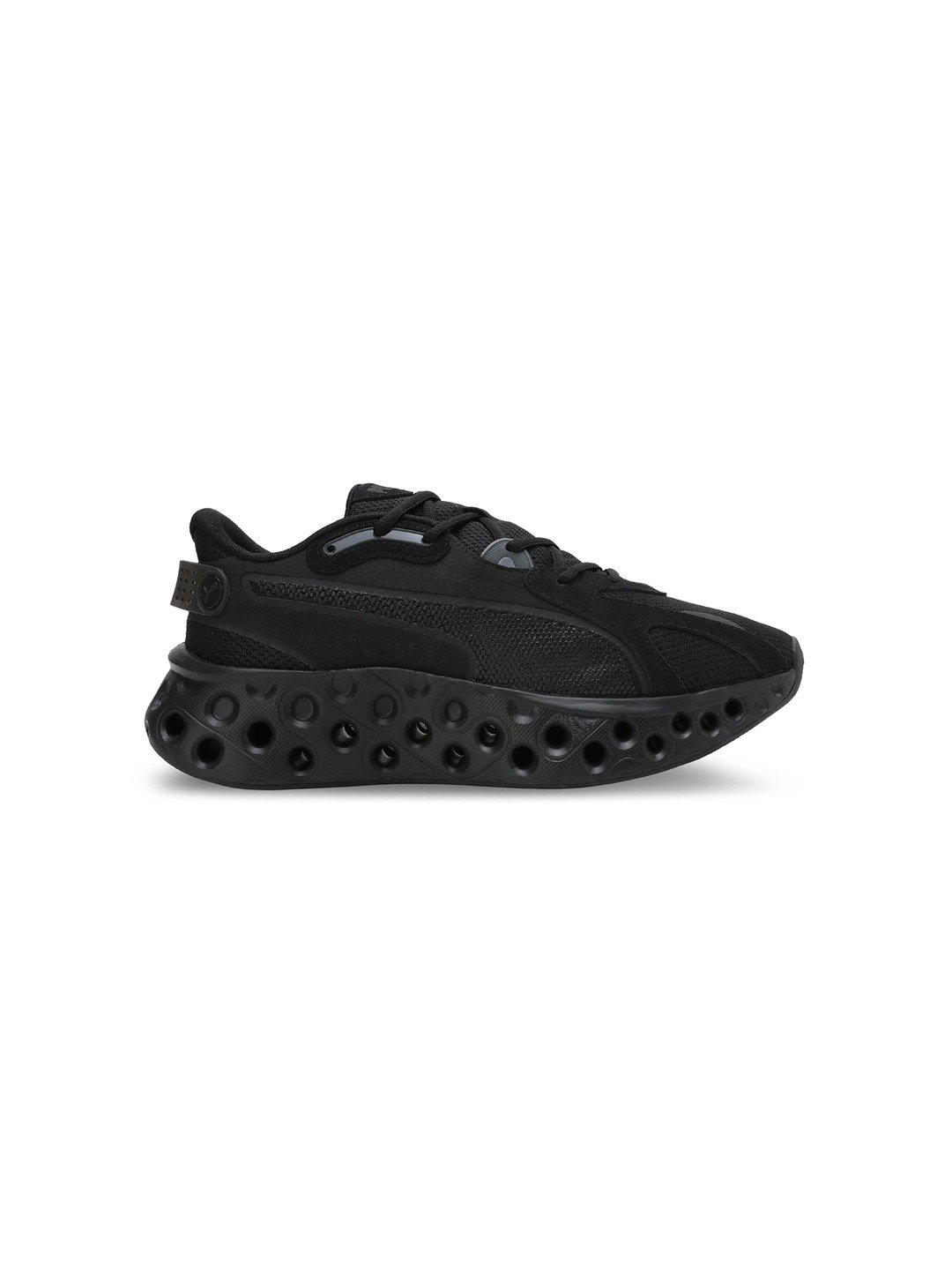 Men Softride Frequence Black Running Shoes