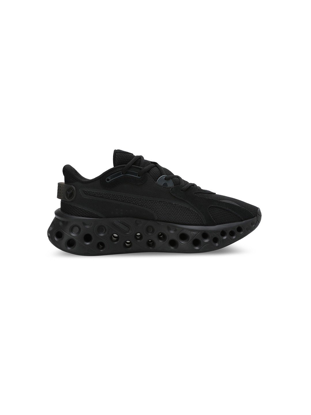 Men Softride Frequence Black Running Shoes