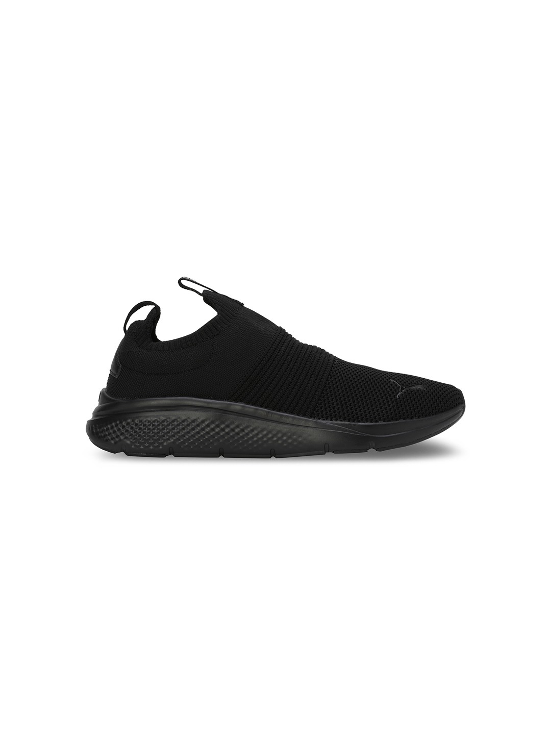 Men Softride Pro Echo Slip-On-Echo Foam Black-White Running Shoes
