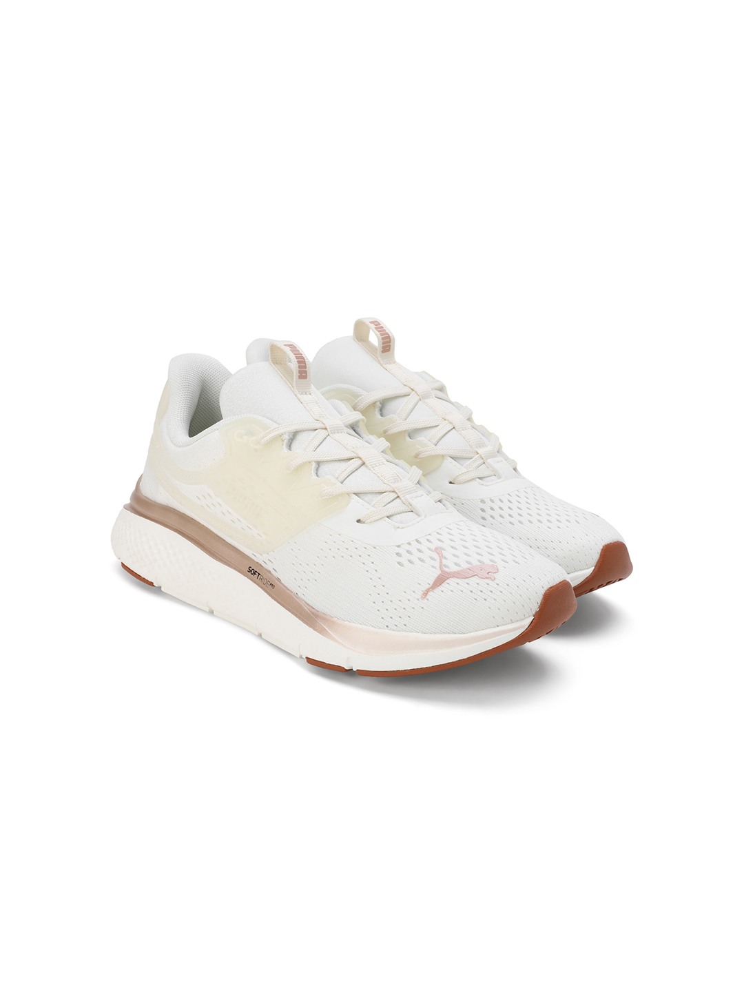 Women Softride Pro Echo Consonance White-Rosegold Running Shoes