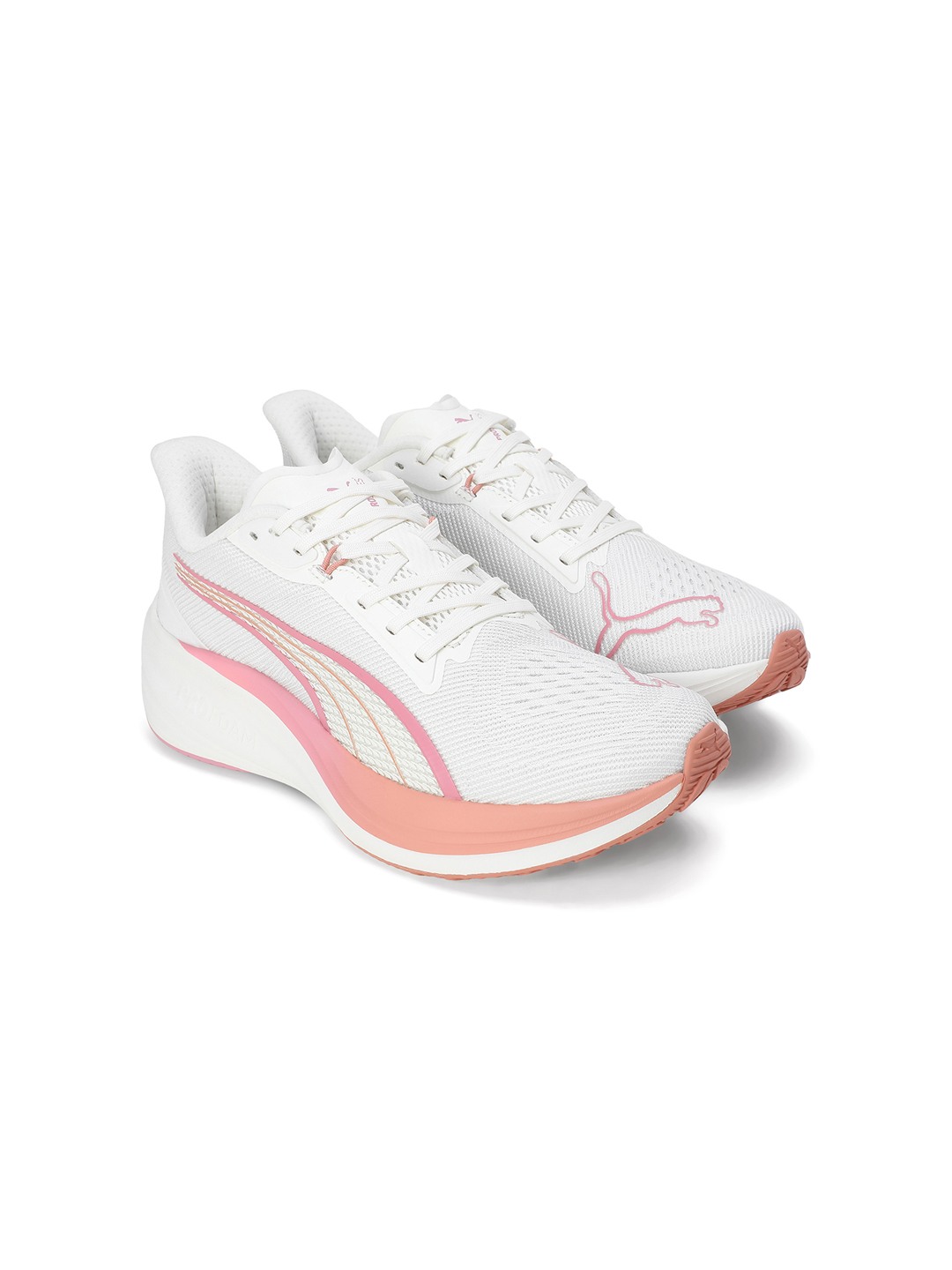 Women Darter Pro Fade White-Pink Running Shoes