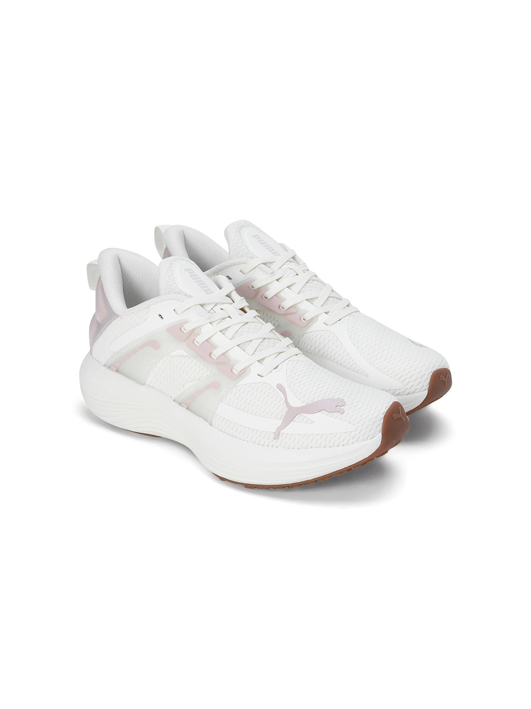 Women Scend Progressive White-Pink Running Shoes
