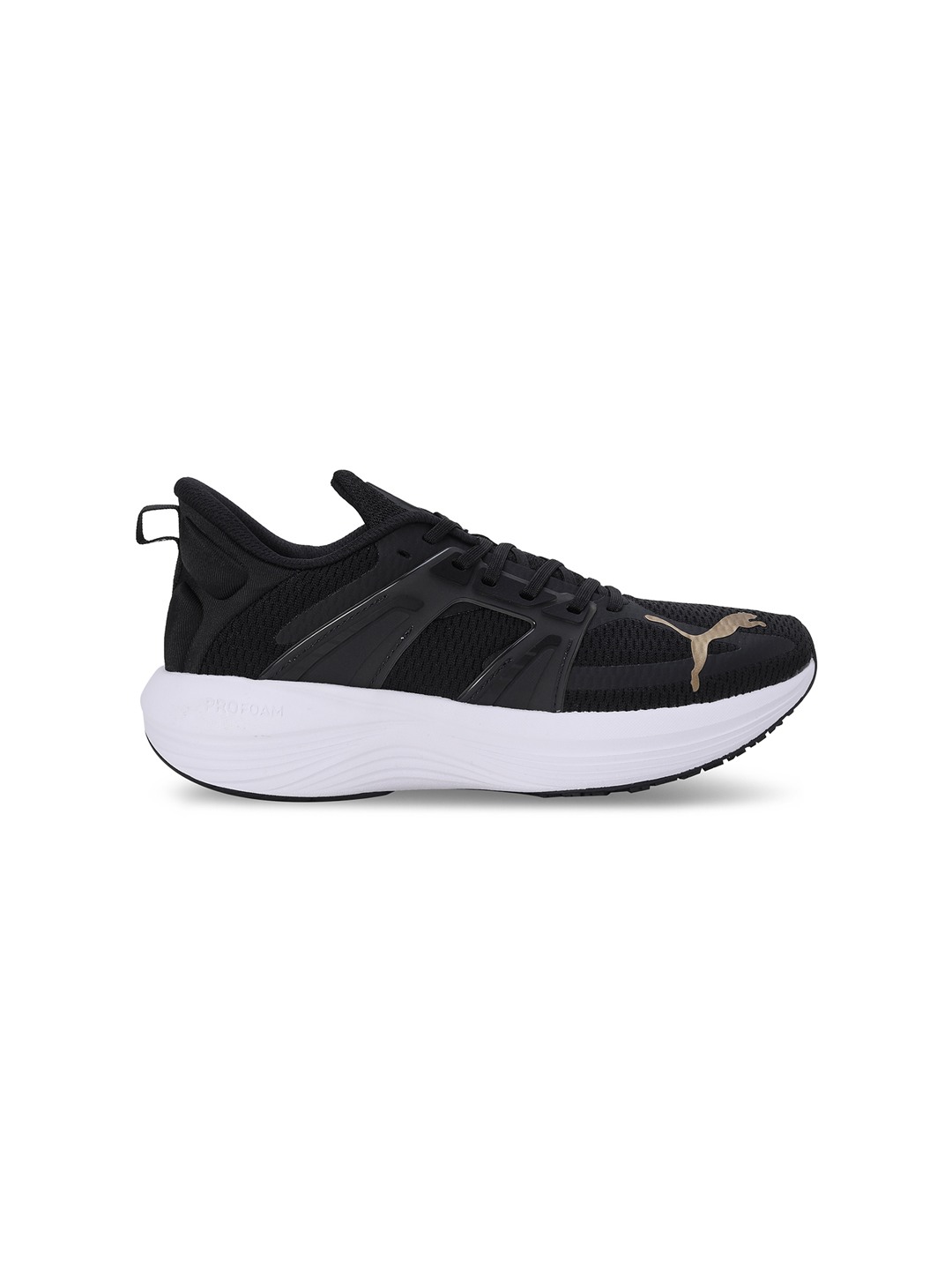 Women Scend Progressive Black-Gold Running Shoes