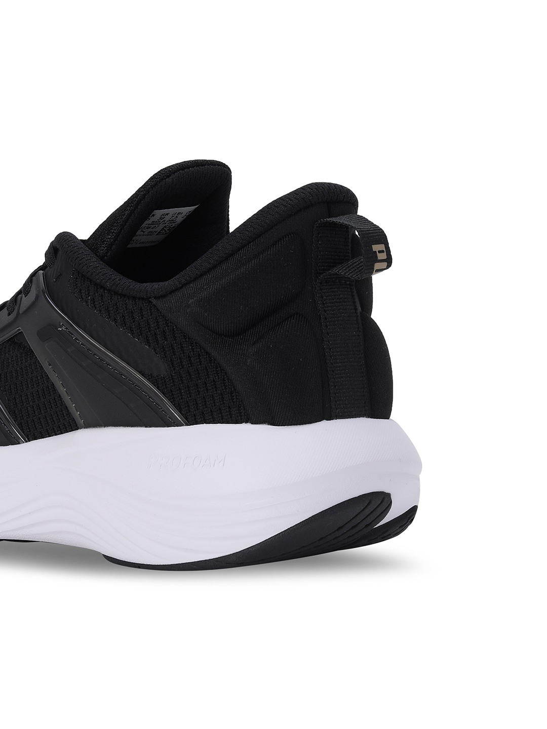 Women Scend Progressive Black-Gold Running Shoes