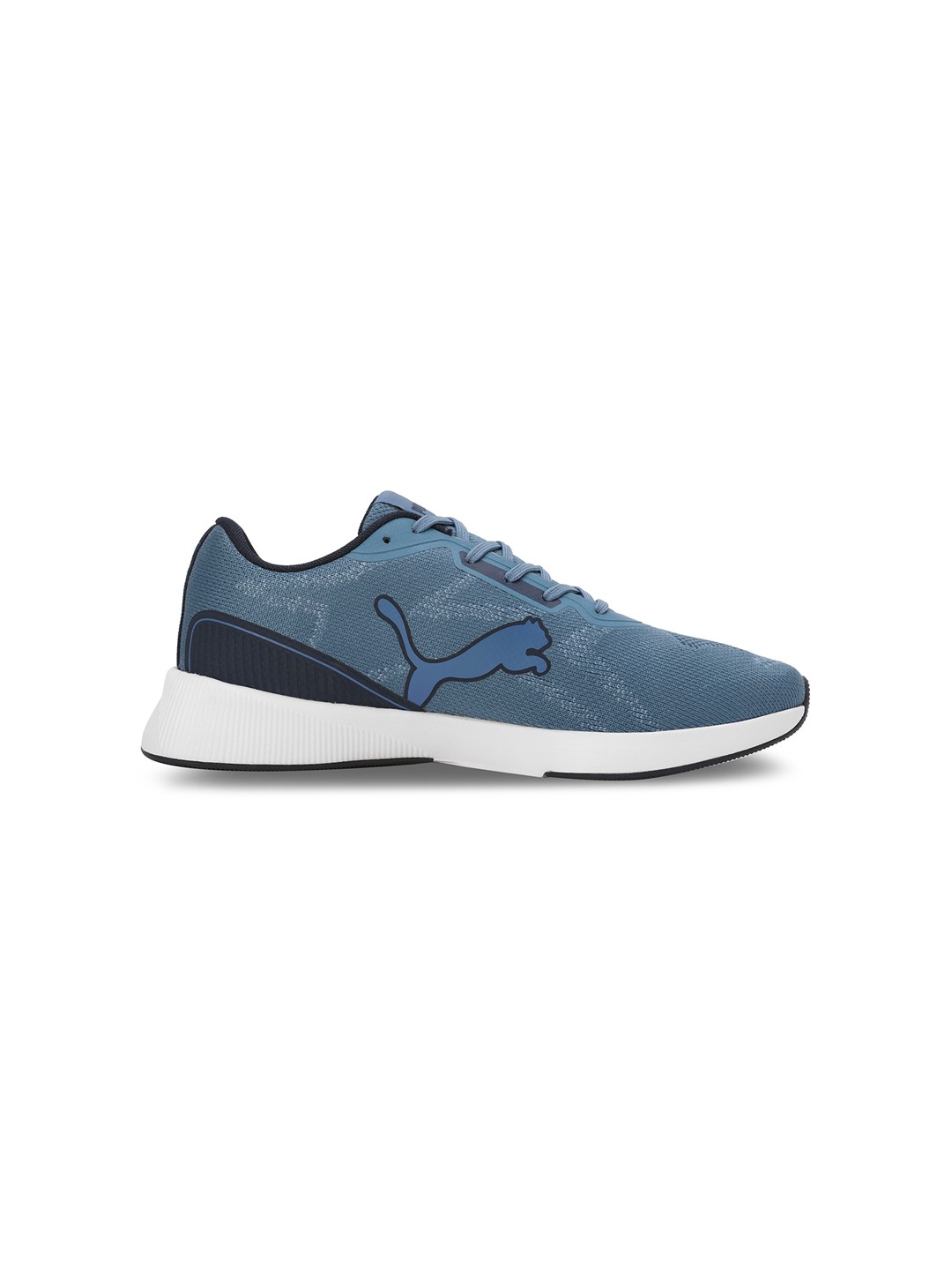 Men Voltstride Blue-White-Navy Running Shoes