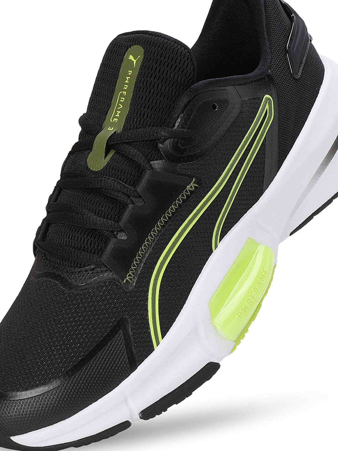 Men Pwrframe Tr 3 Black-Green Trainers