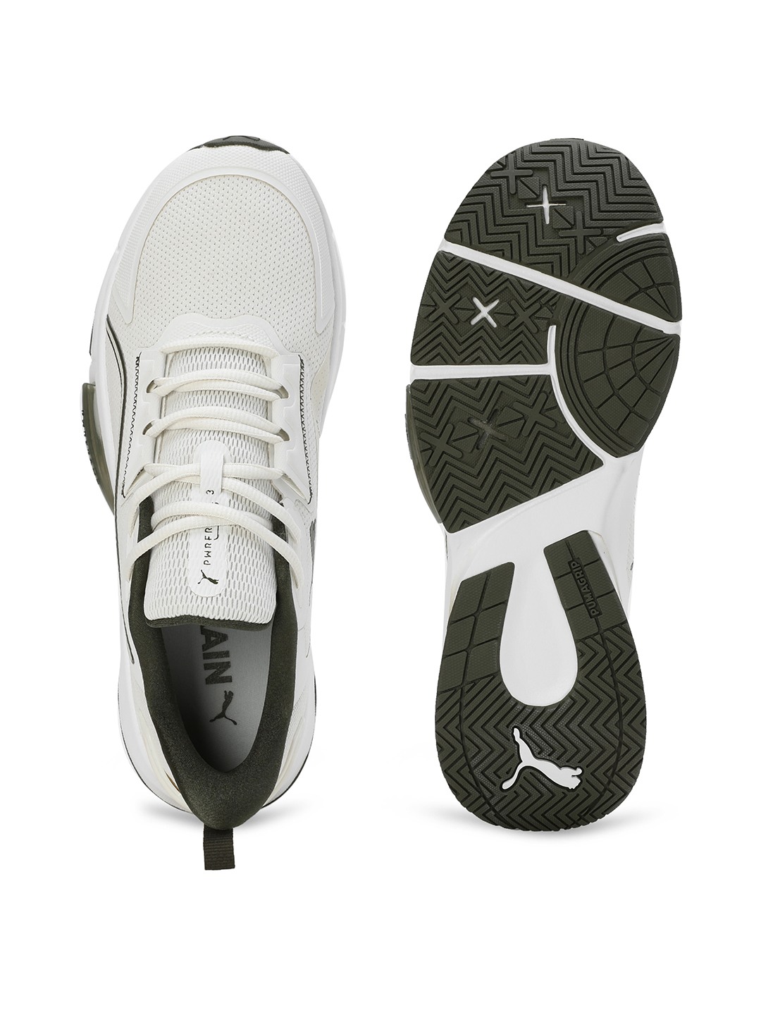 Men Pwrframe Tr 3 White Trainers