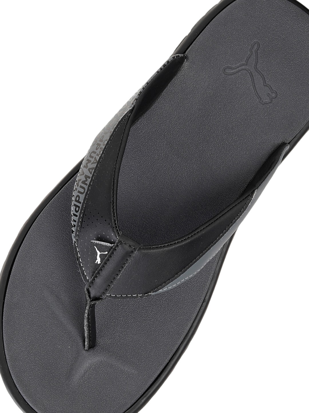 Men Galaxy Comfort V4 Black Flip Flops