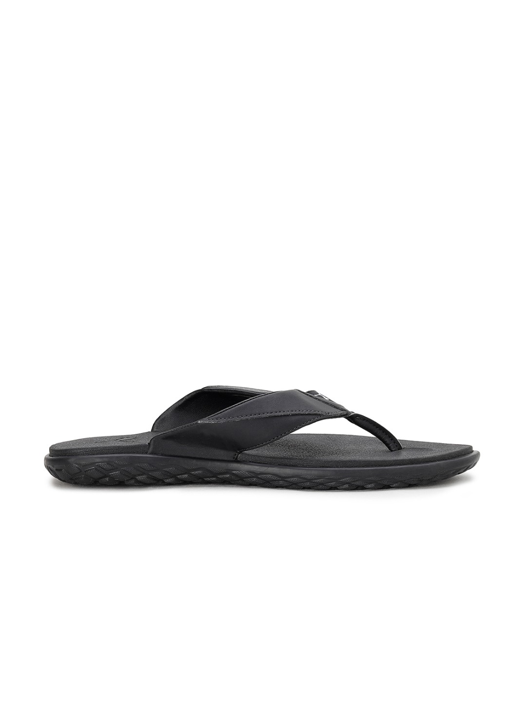 Men Galaxy Comfort V4 Black-White-Darkshadow Flip Flops