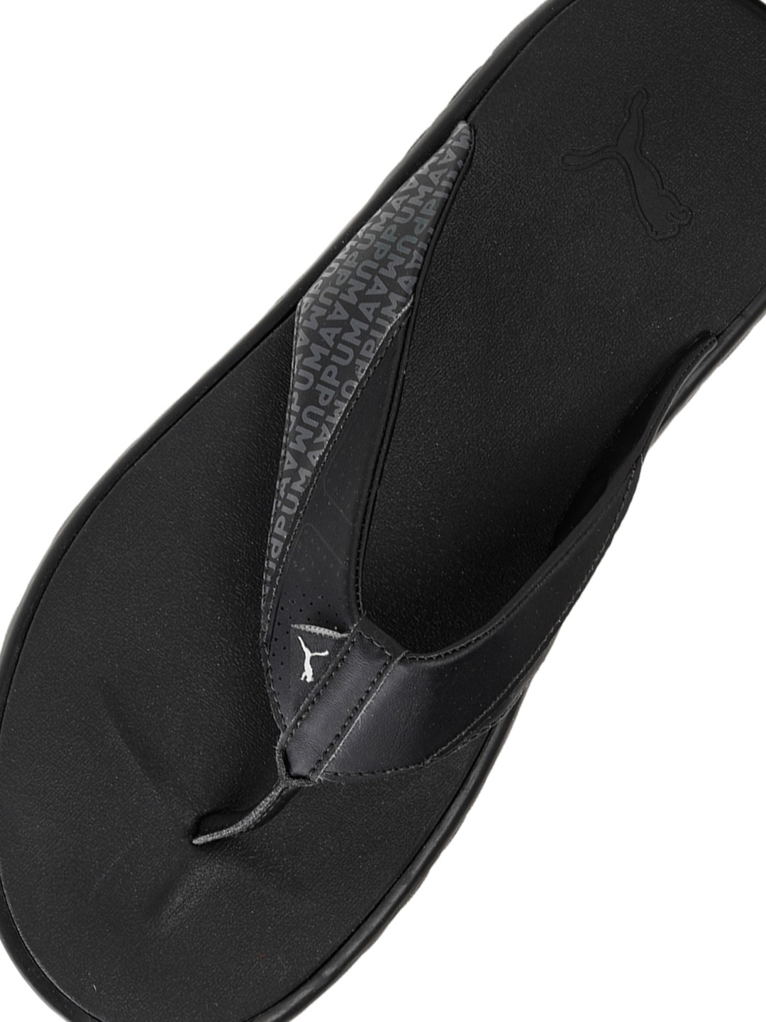 Men Galaxy Comfort V4 Black-White-Darkshadow Flip Flops